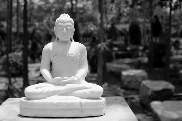 Estatua de Buda de mármol — Foto de Stock