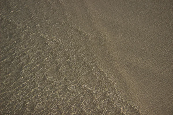 Wave on sand beach — Stock Photo, Image