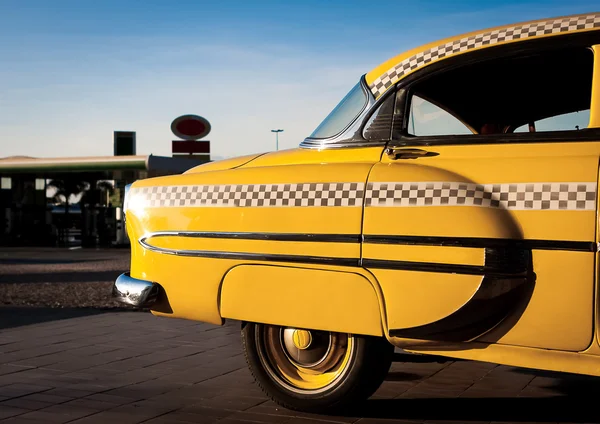 Yellow Cab 50s — Stock Photo, Image