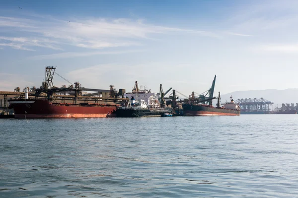 Bağlantı noktası Santos, Brezilya — Stok fotoğraf