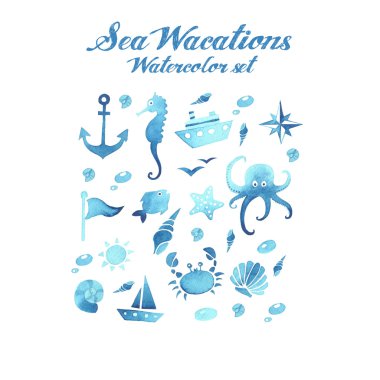 Deniz wacations sulu boya seti