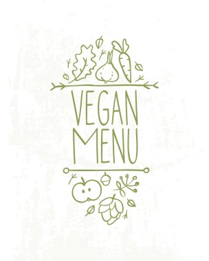 Hand-sketched typographic element on chalkboard background.
