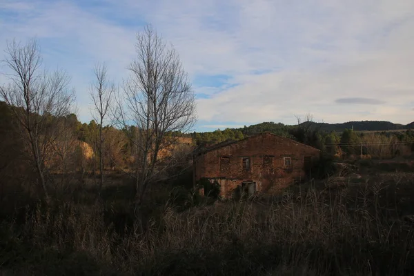 Casa Abandonada Campo — Foto de Stock