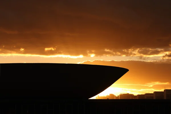 Brasilia, Brezilya - 18 Temmuz 2015: Brezilya Kongresi