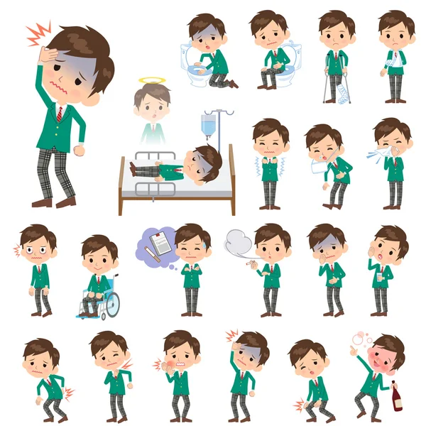 Öğrenci yeşil ceket kaynaklanan hastalıklar hakkında