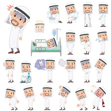 Arap erkekler hastalık hakkında