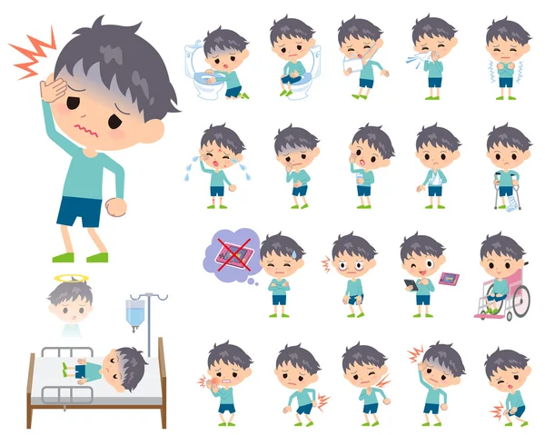 Mavi giyim çocuk hastalık hakkında