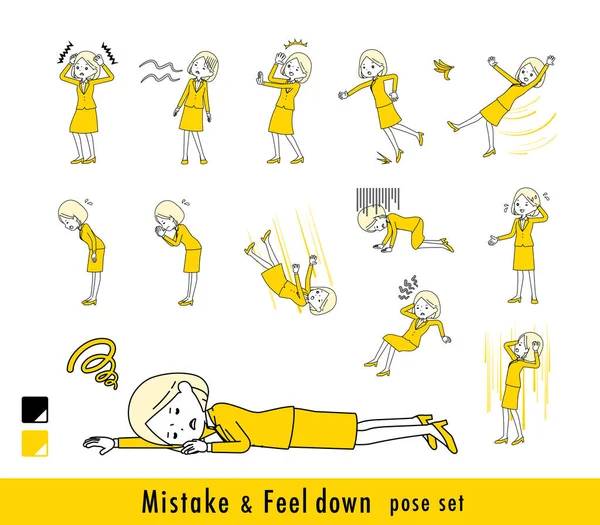 Başarısızlık ve depresyonu ifade eden bir grup kadın. Yönlendirme sanatını düzenlemek çok kolay..