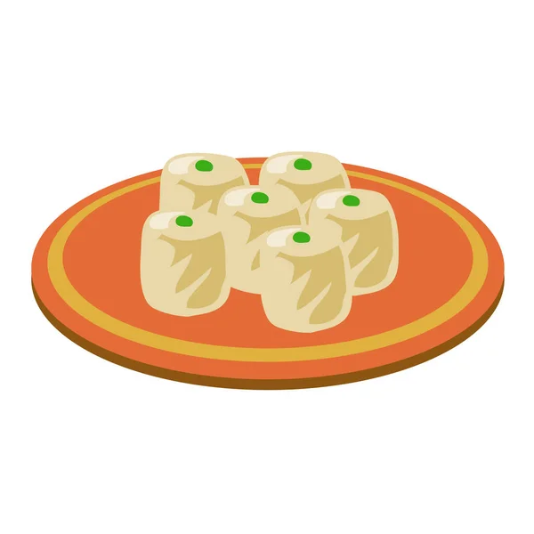 Shumai Vector Illustration Die Einfach Bearbeiten Ist — Stockvektor