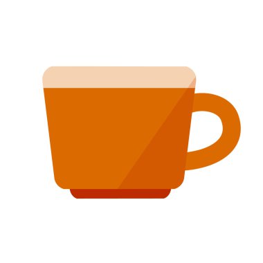 Kahverengi kupa görünümü. Vektör illüstrasyonunu düzenlemek kolaydır.