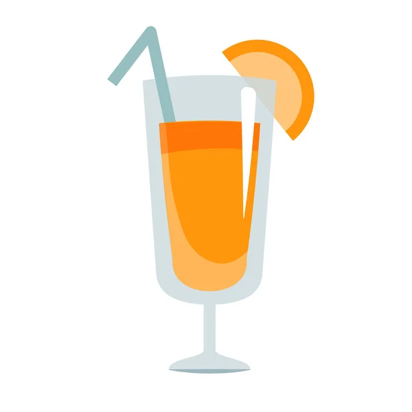 Orange Juice Vector Illustration Som Lätt Att Redigera — Stock vektor