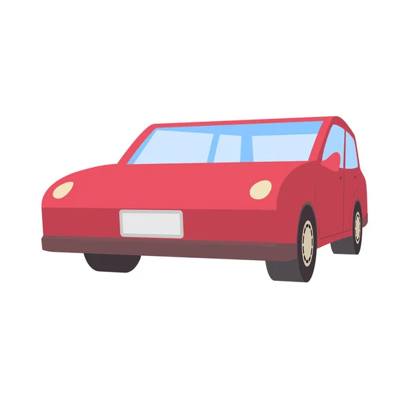 Deformerad Car Vector Illustration Som Lätt Att Redigera — Stock vektor