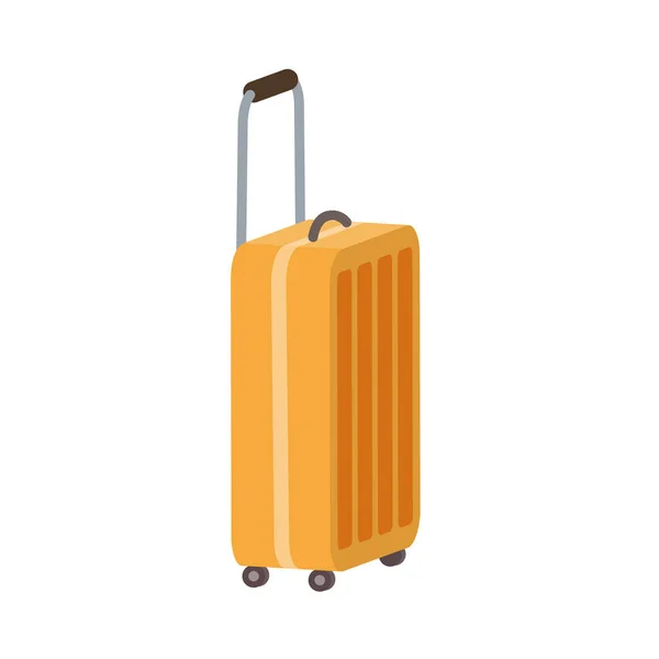 Trolley Bag Vector Illustration Easy Edit — Stockový vektor