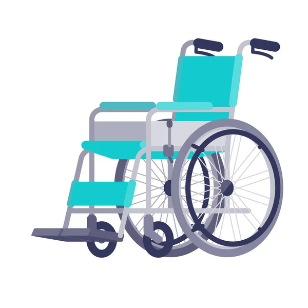 Wheelchair Normal Type Self Propelled Type Vector Illustration Easy Edit — Wektor stockowy