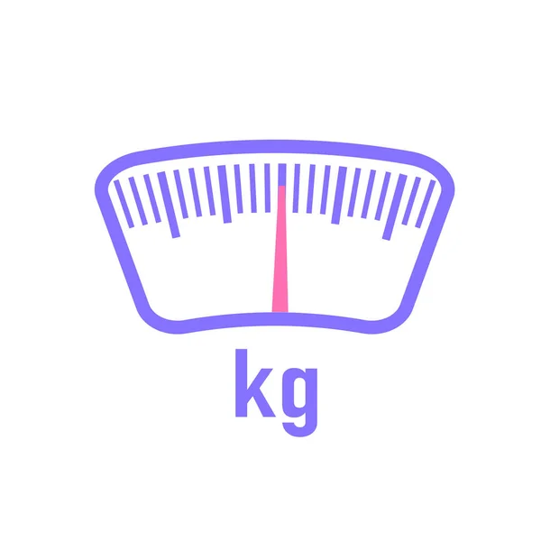 Weight Scale Vector Illustration Easy Edit — Διανυσματικό Αρχείο