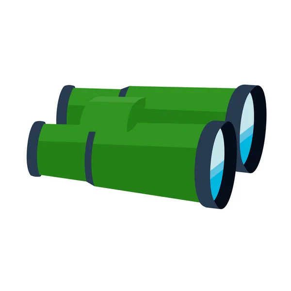 Binoculars Vector Illustration Easy Edit — Stock Vector