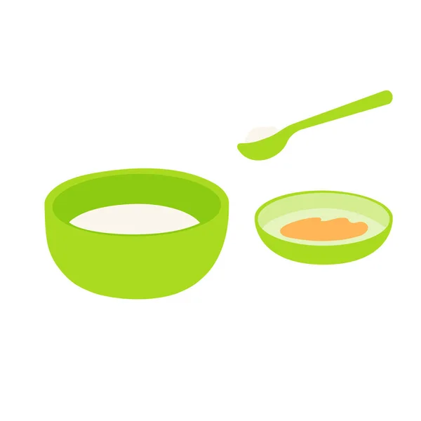 Baby Food Vector Ilustração Que Fácil Editar — Vetor de Stock