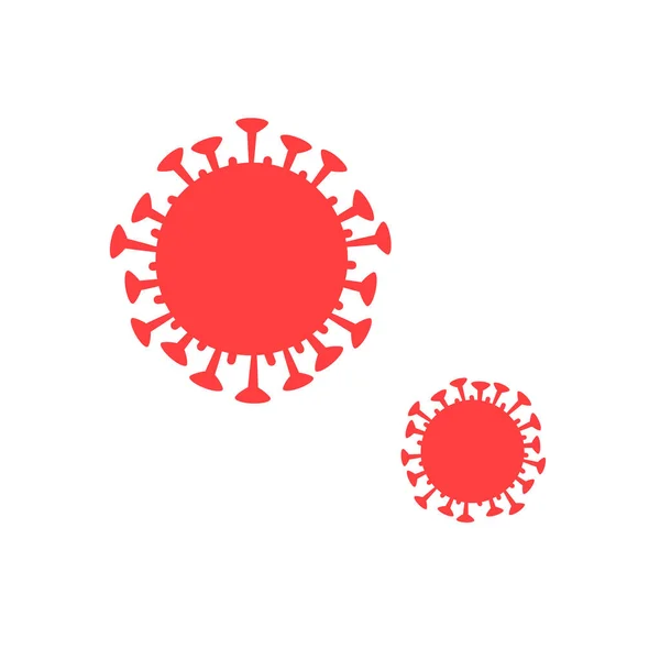 Coronavirus Illustration Vectorielle Facile Modifier — Image vectorielle