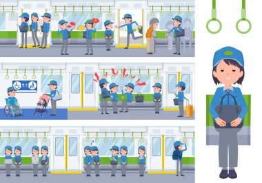 Trendeki teslimatçı kadın seti. Yönlendirmesi çok kolay..