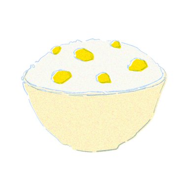 Kestane renginde. Suluboya bir dokunuş..