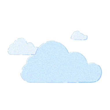 Bulut. Suluboya bir dokunuş..