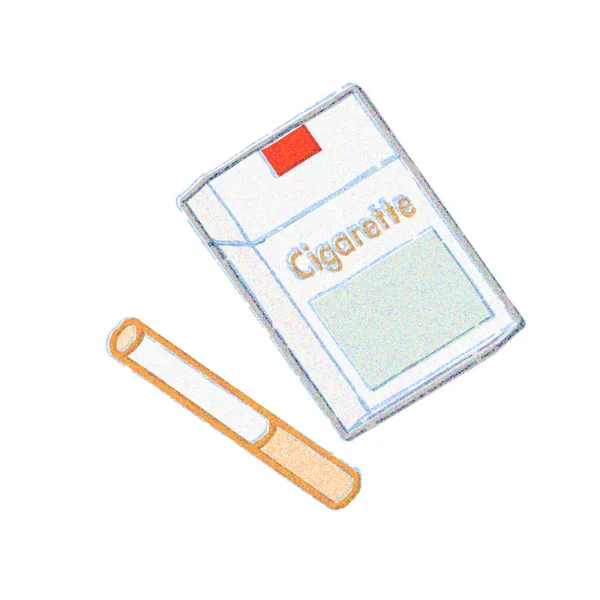 Tobacco Det Akvarell Touch — Stockfoto