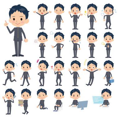 Okul çocuk gakuran Duraklat