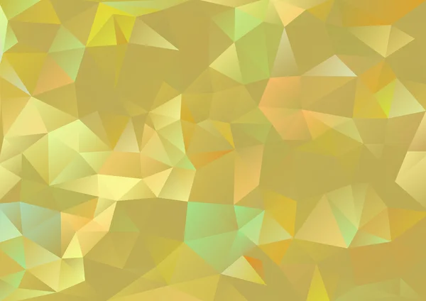 Kubismen bakgrund guld och blek multicolor — Stock vektor