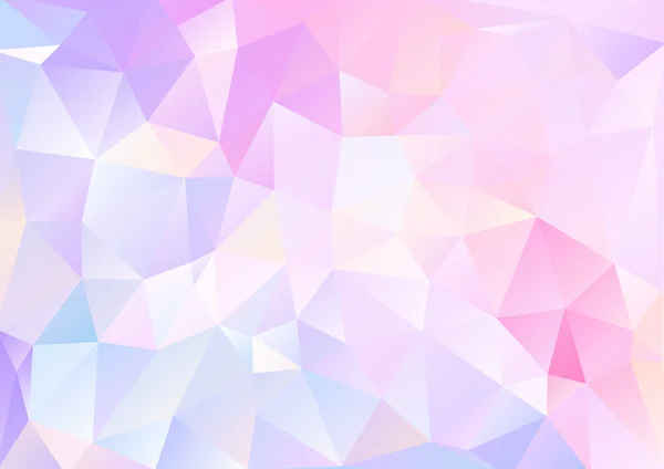 キュービズム背景の淡い紫ピンク — ストックベクタ