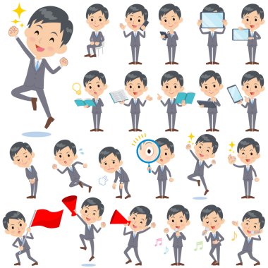 Gri takım işadamı 2