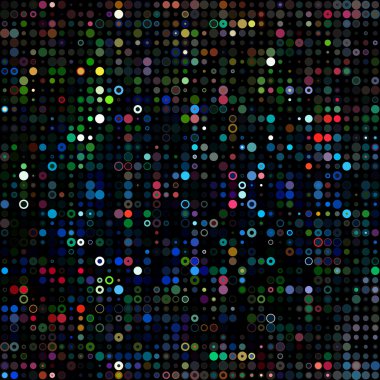 nokta renkli psychedelic