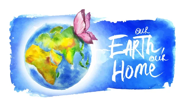 Banner för Earth Day — Stock vektor