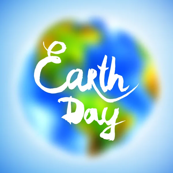 Bannière pour le Jour de la Terre — Image vectorielle