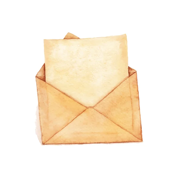 Envelope com uma carta —  Vetores de Stock