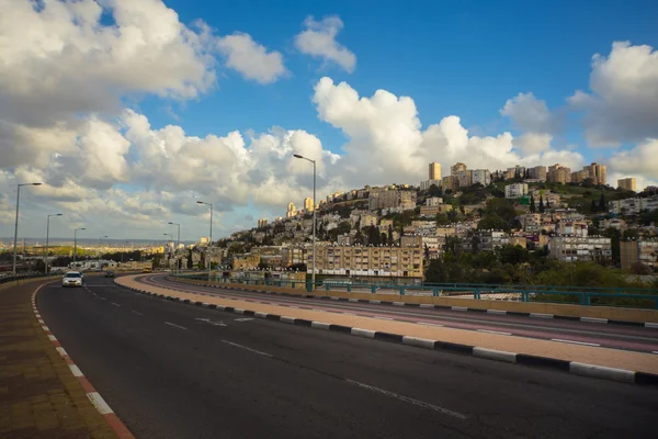 Paysage de la ville de Haïfa — Photo