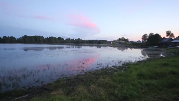 soirée sur la rivière