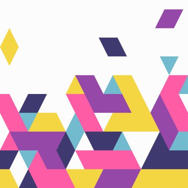 soyut geometrik şekil arkaplanı