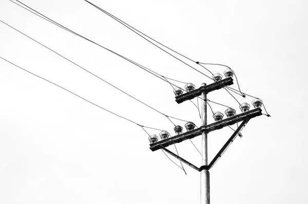 私の電信道路 — ストック写真