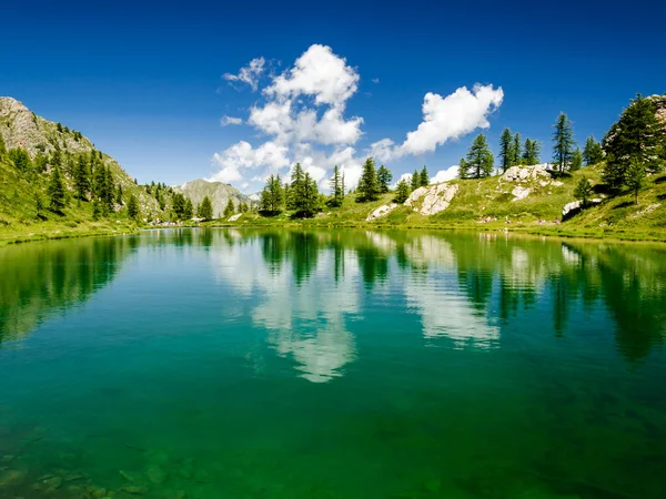 water, clouds and moutains