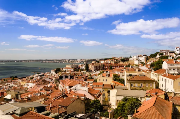 Vista aérea de Lisboa — Foto de Stock