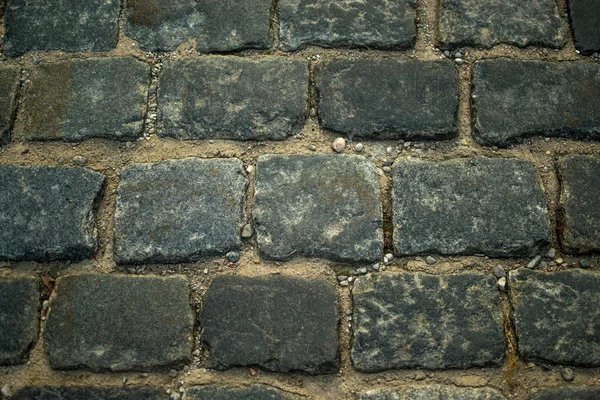 Brick way and texture — Stock Photo, Image
