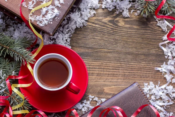 Tea top view — Stock Photo, Image