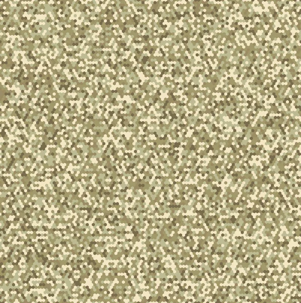 Modèle Camouflage Sans Couture Militaire Fond Est Composé Hexagones Peints — Image vectorielle