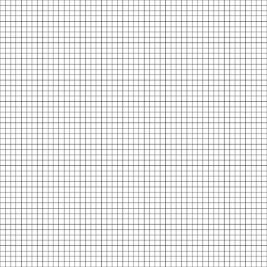 Kusursuz geometrik desen. Şebeke dokusu. Siyah beyaz grafik arkaplan. Tek renkli kareli kağıt tasarımı. Vektör illüstrasyonu.