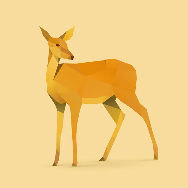 Doe ilustrare — Vector de stoc