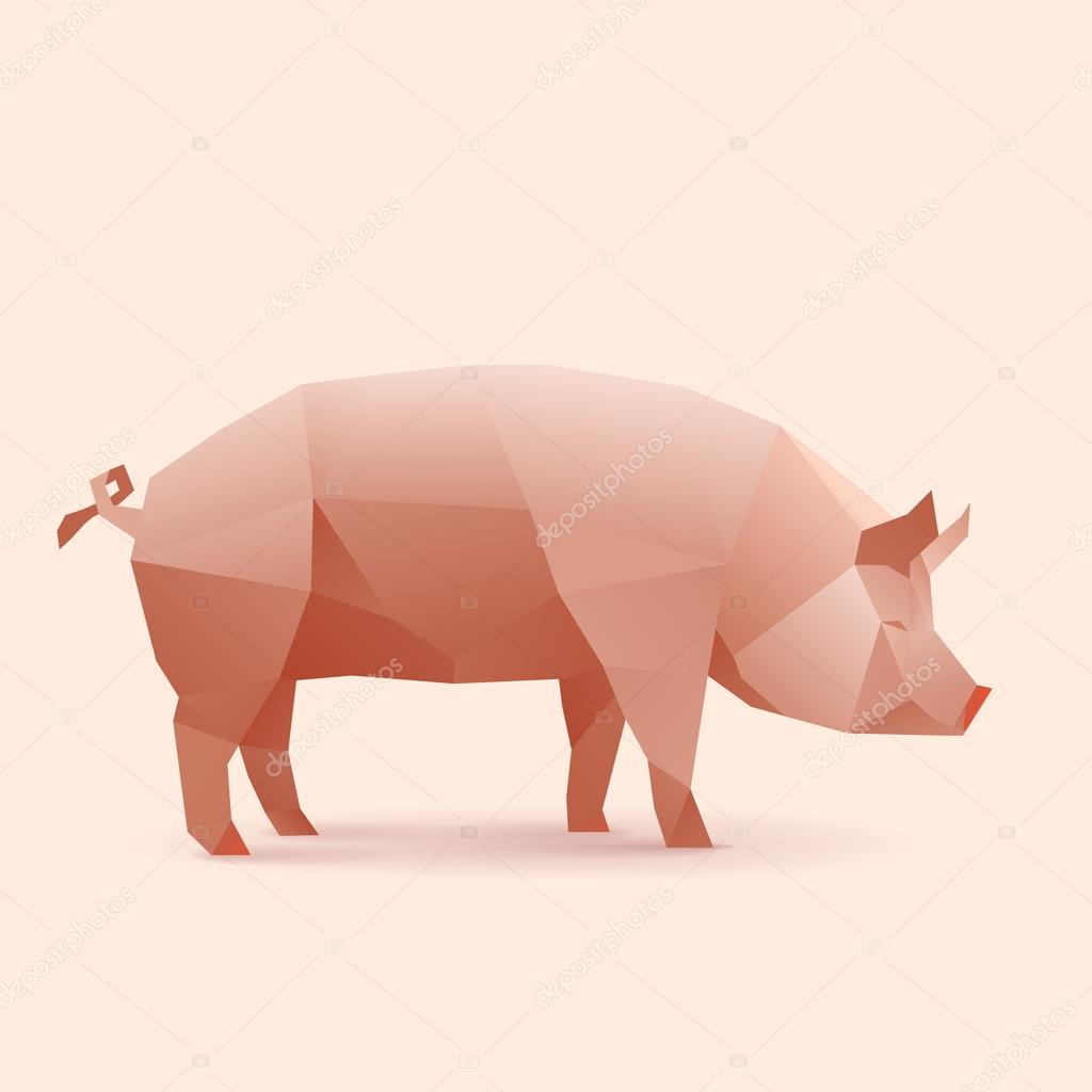 Pig Illustration Vector Image By C Blauananas Vector Stock