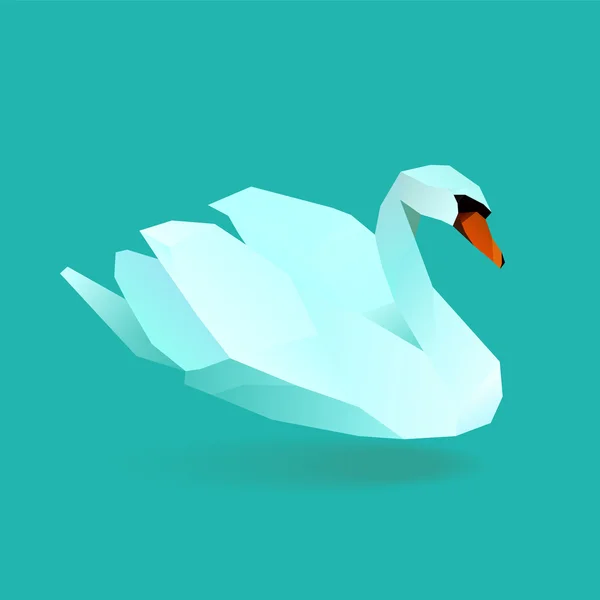 Cisne — Vetor de Stock