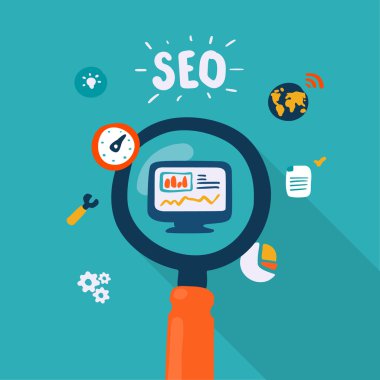 SEO illüstrasyon