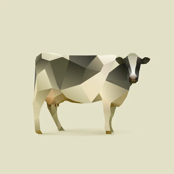 Illustration vectorielle de vache — Image vectorielle