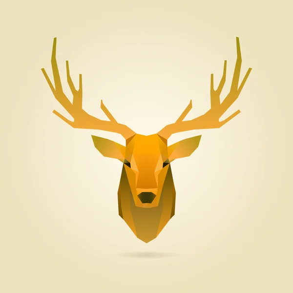 Portrait de cerf — Image vectorielle